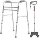 Andadores e bengalas